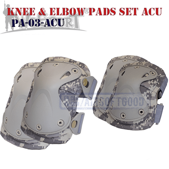Knee & Elbow XTAK Pads Set ACU WoSporT Наколенники налокотники PA-03-ACU