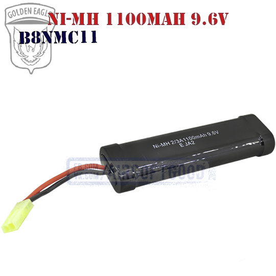 Battery Ni-Mh 1100mAh 9.6V Golden Eagle B8NMC11 аккумулятор для страйкбола