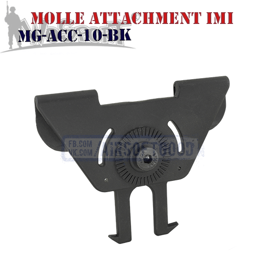 MOLLE Attachment IMI Black WoSporT Крепления молле MG-ACC-10-BK