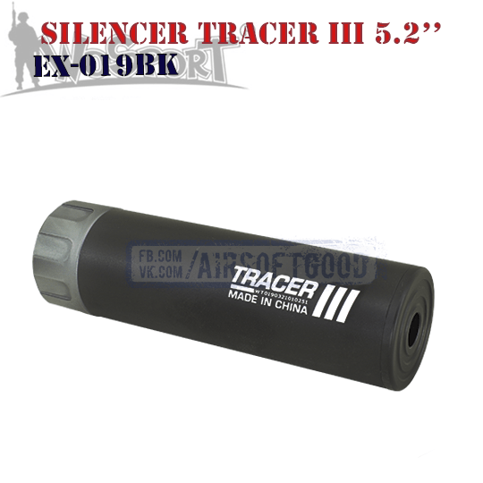 Flash Silencer 5.2'' Tracer III WoSporT EX-019 Глушитель с трассером