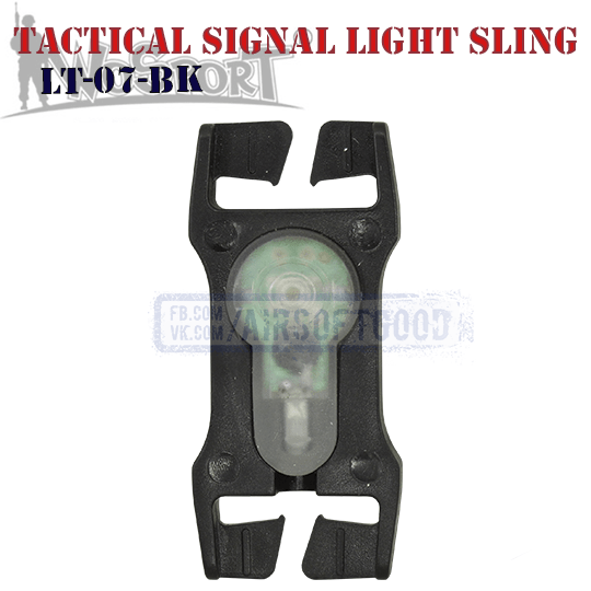 Tactical Signal Light Red Sling Black WoSporT LT-07-BK