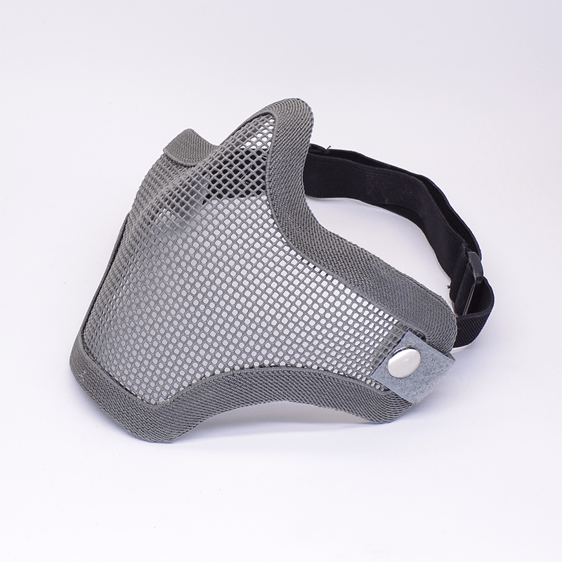 Маска сітчата Steel Mesh Mask V1 Grey WoSporT (MA-20-G) Маска сітчата Steel Mesh Mask V1 Grey WoSporT (MA-20-G)